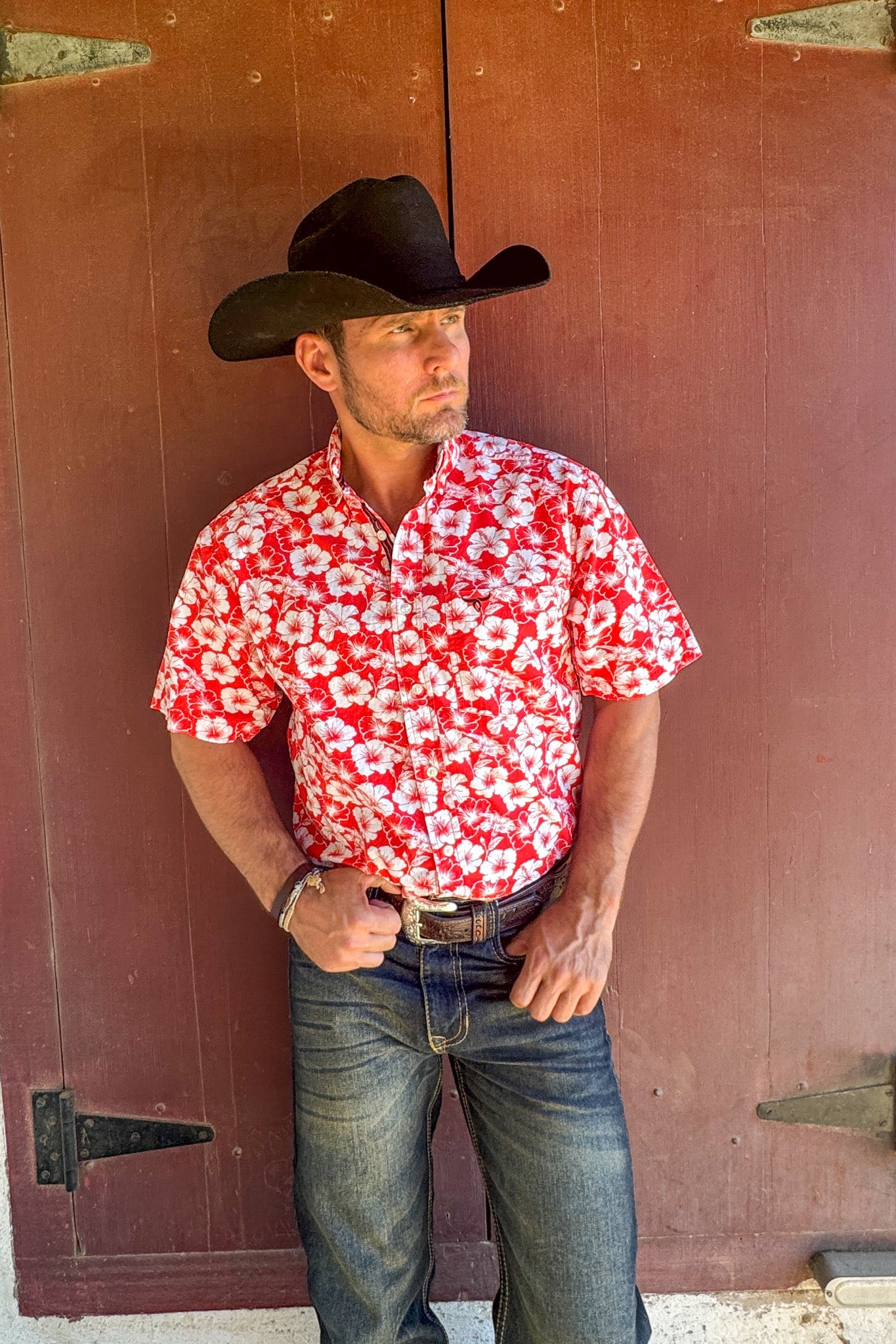Drover Men's Western Shirt Signature Series - Concho