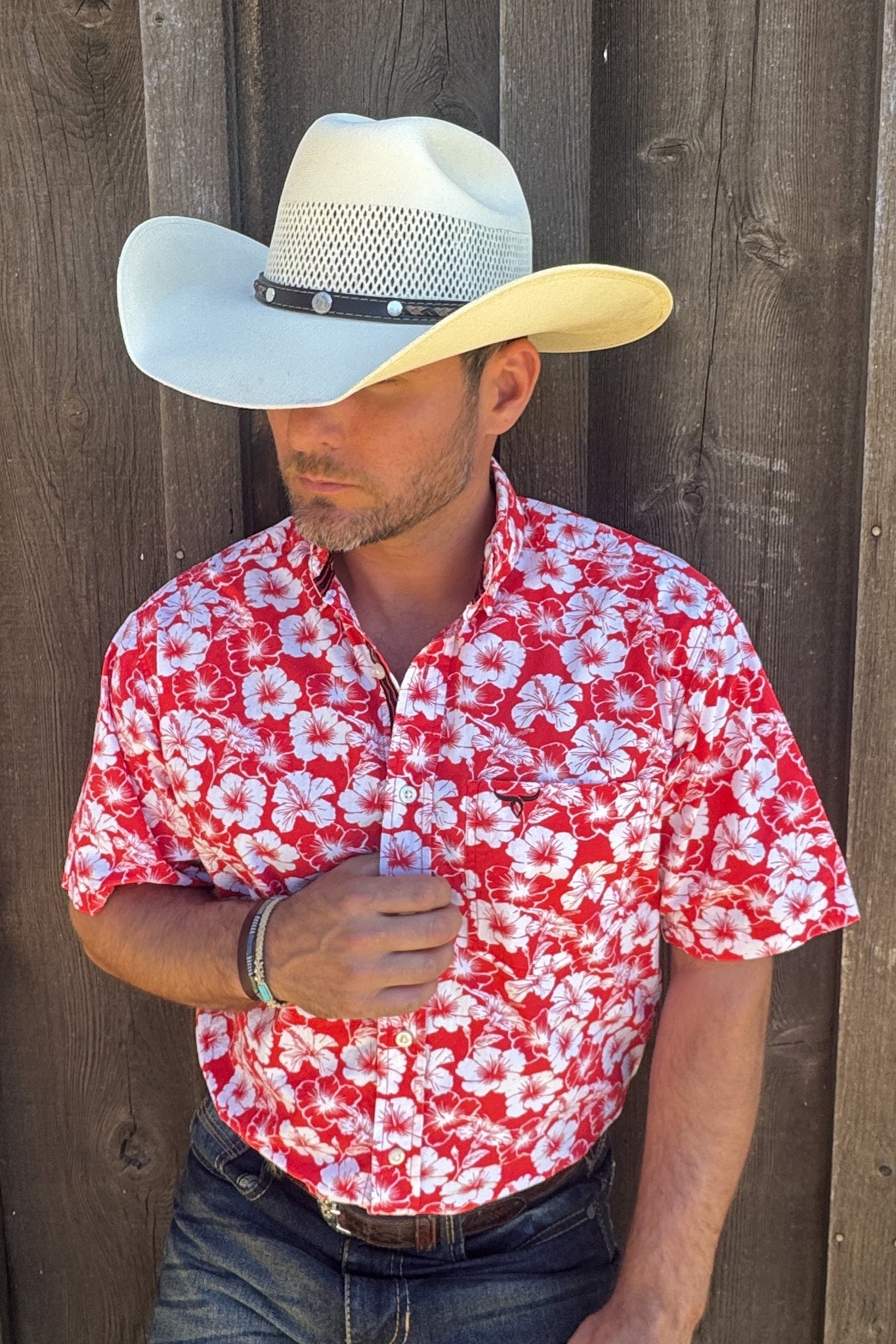 Drover Men's Western Shirt Signature Series - Concho