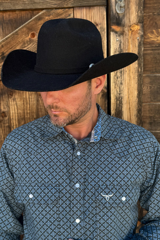 Drover Men's Western Shirt The Bandero - Signature Series - Pearl Snap Shirt