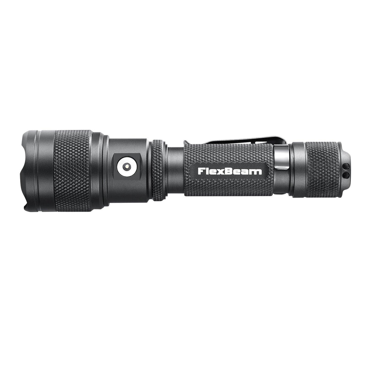 PowerTac FlexBeam 1200 Lumen Zoomable Hunting Flashlight – 700M Range
