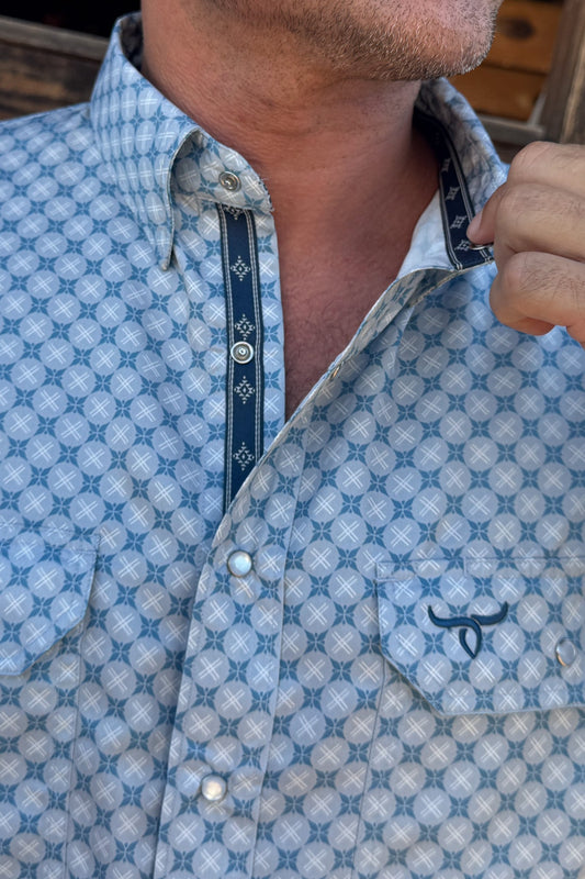 Drover Men's Western Shirt The Honcho - Signature Series, Performance Vent Shirt