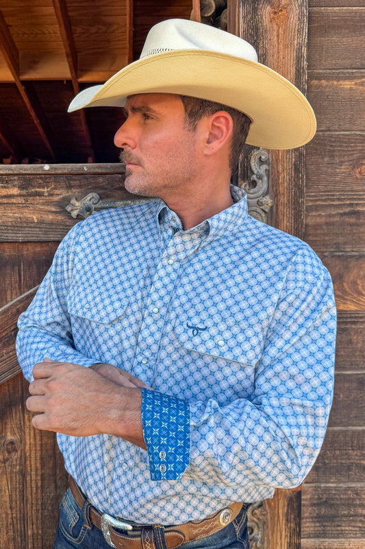 Drover Men's Western Shirt The Honcho - Signature Series, Performance Vent Shirt