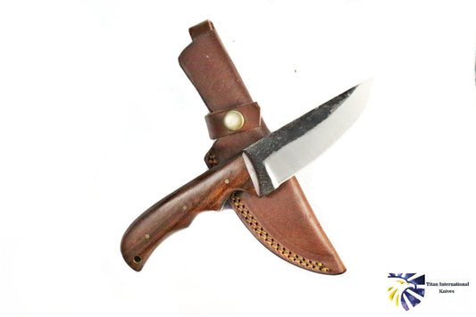 Hand Forged High Carbon 1080 Hunting Knife TC-010