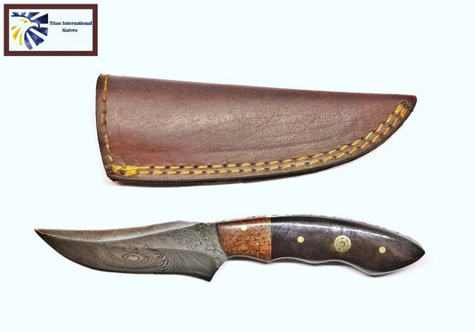 Damascus Skinning Knife TD-171