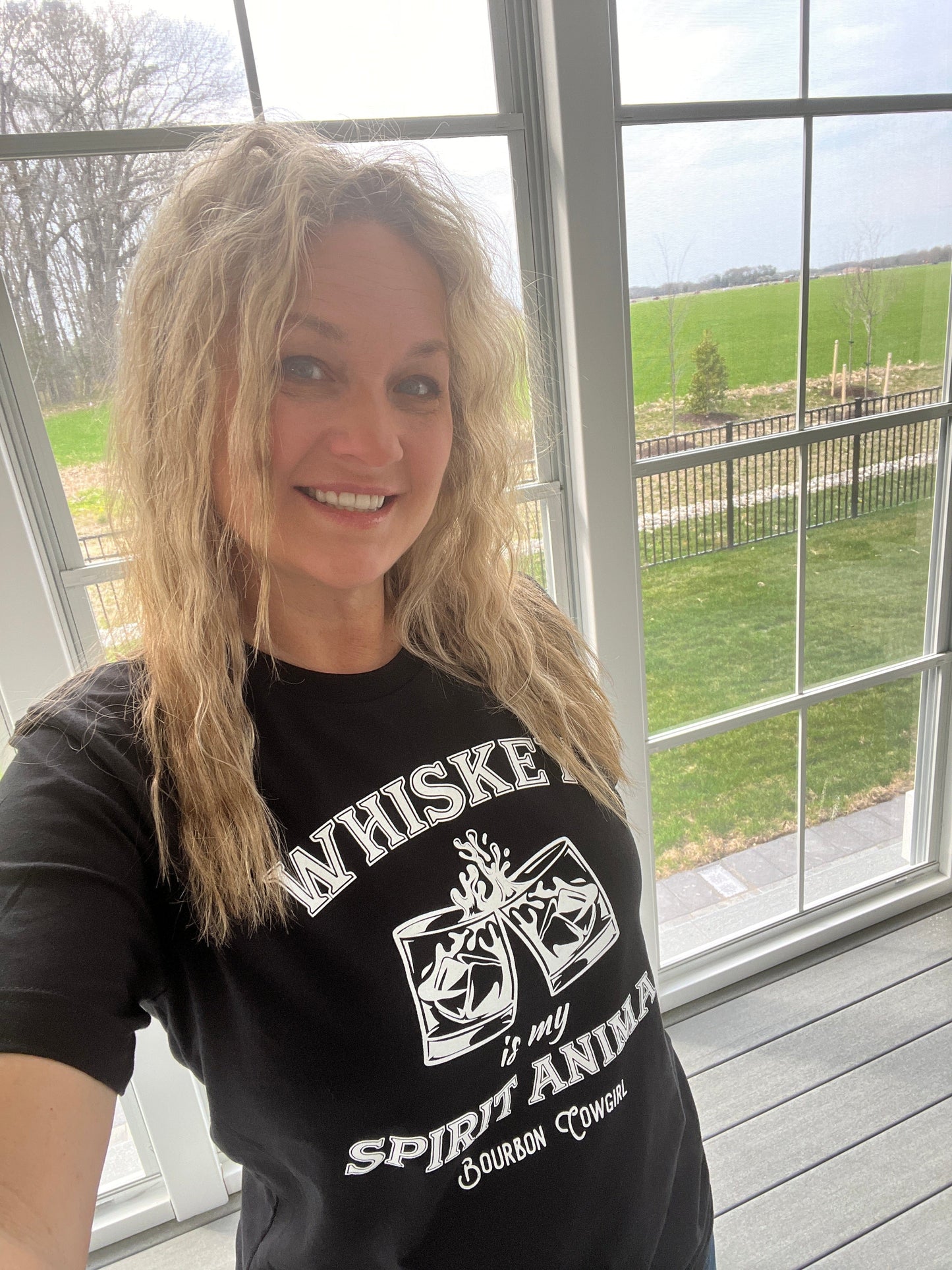Unisex Whiskey Is My Spirit Animal Graphic Tee