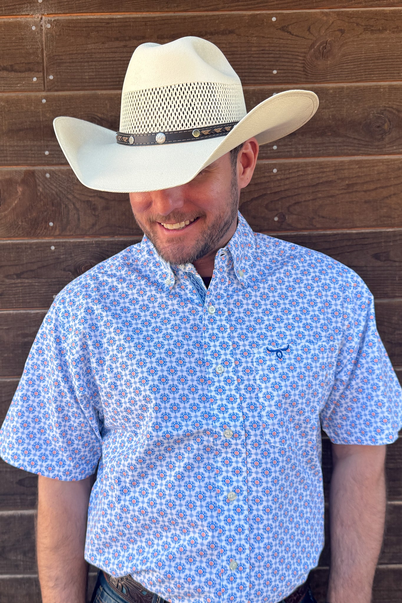 Drover Men's Western Shirt Signature Series - Coyote