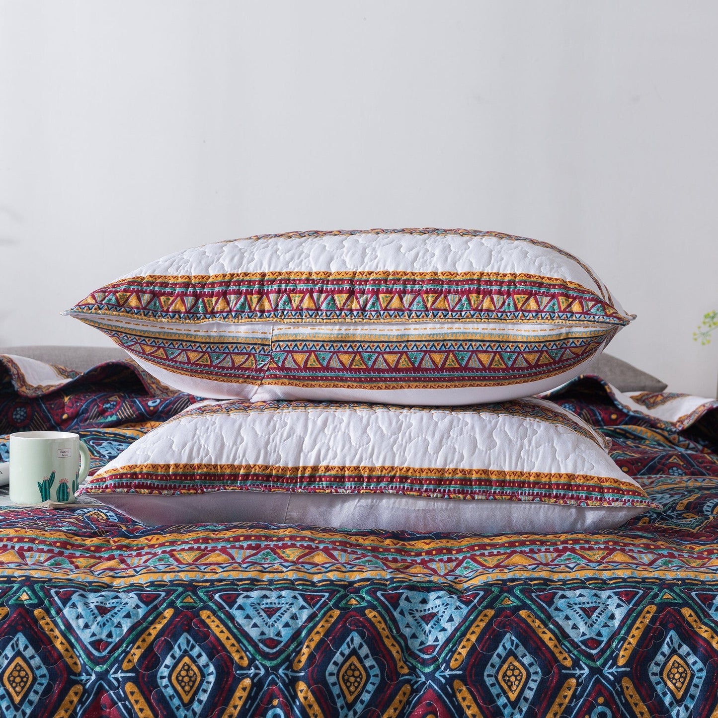 Southwestern Quilted Bedspread Set