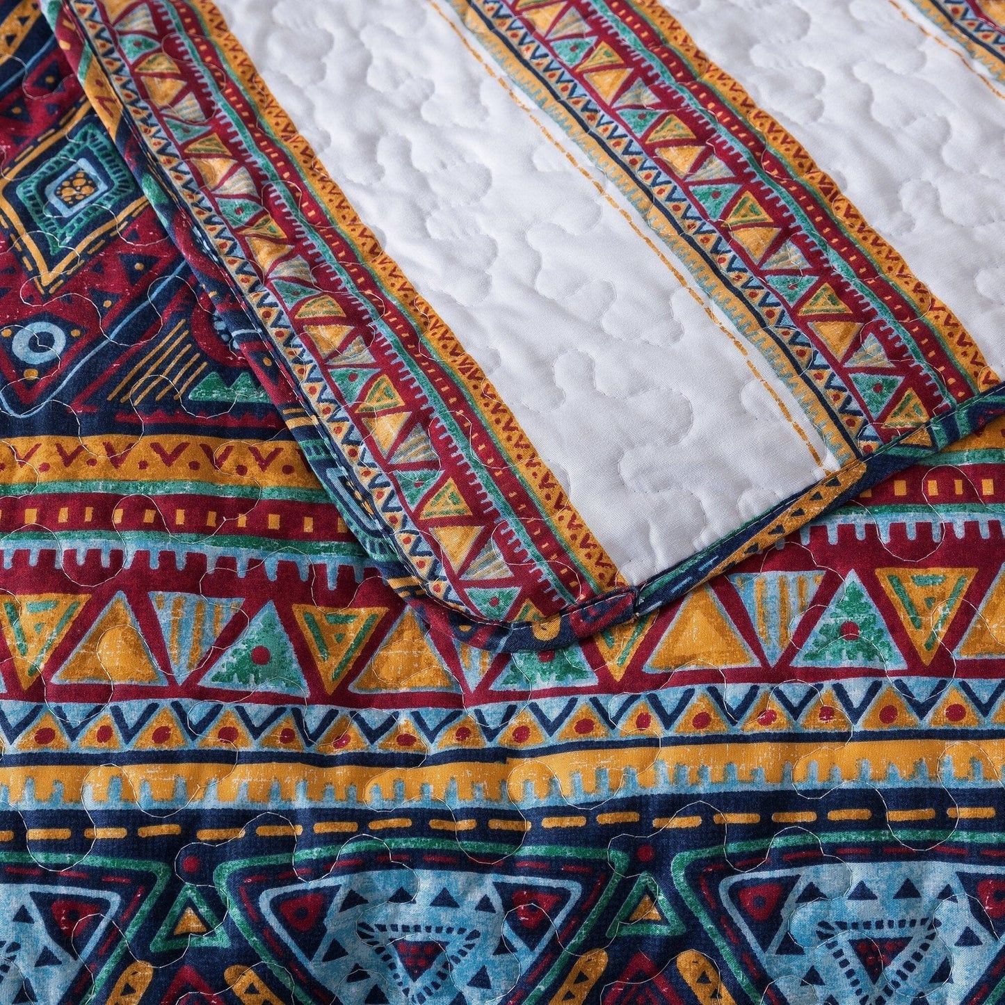 Southwestern Quilted Bedspread Set