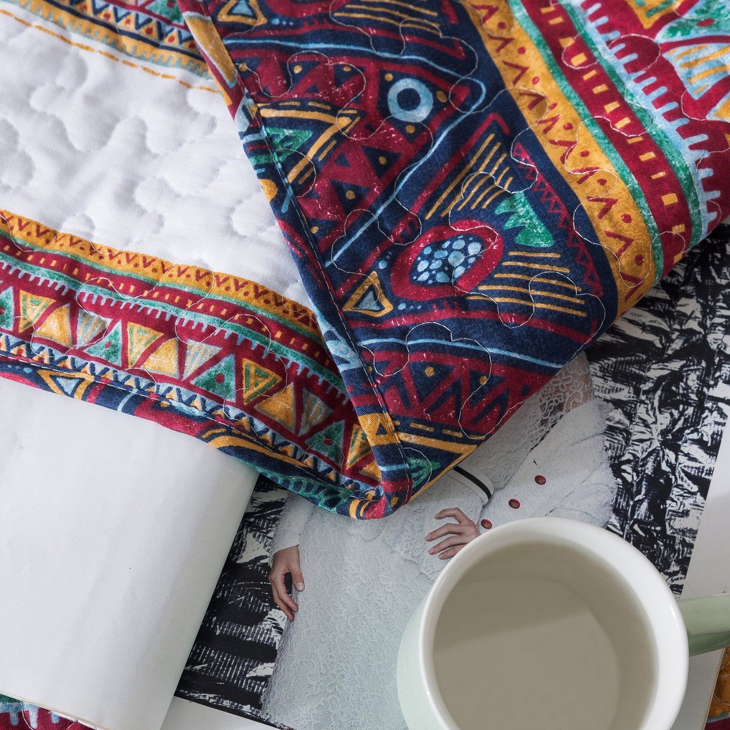 Southwestern Quilted Bedspread Set