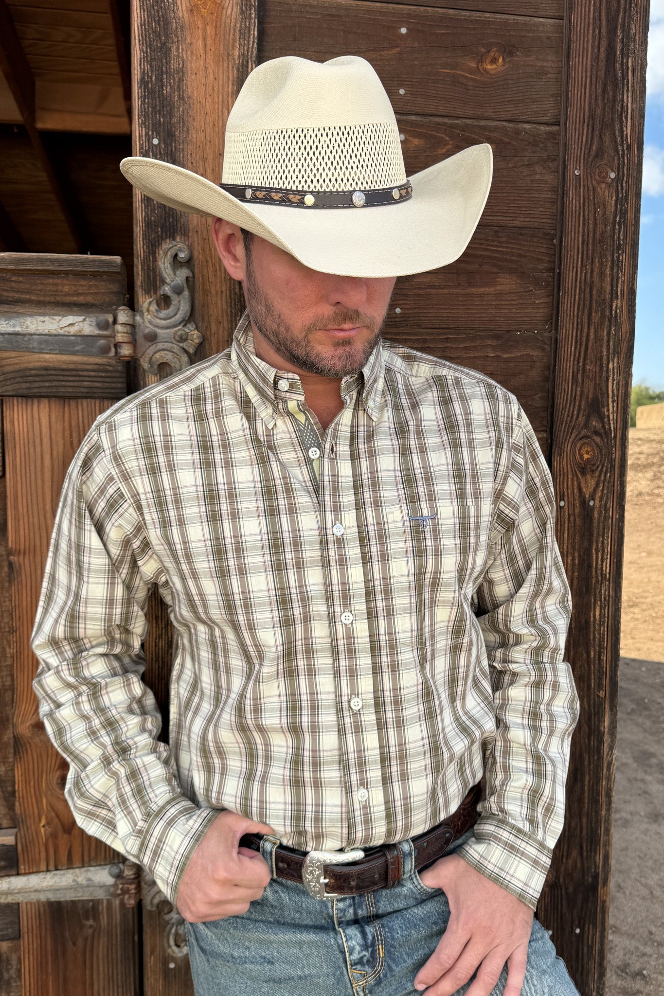 Drover Men's Western Shirt Signature Series -Ruckus