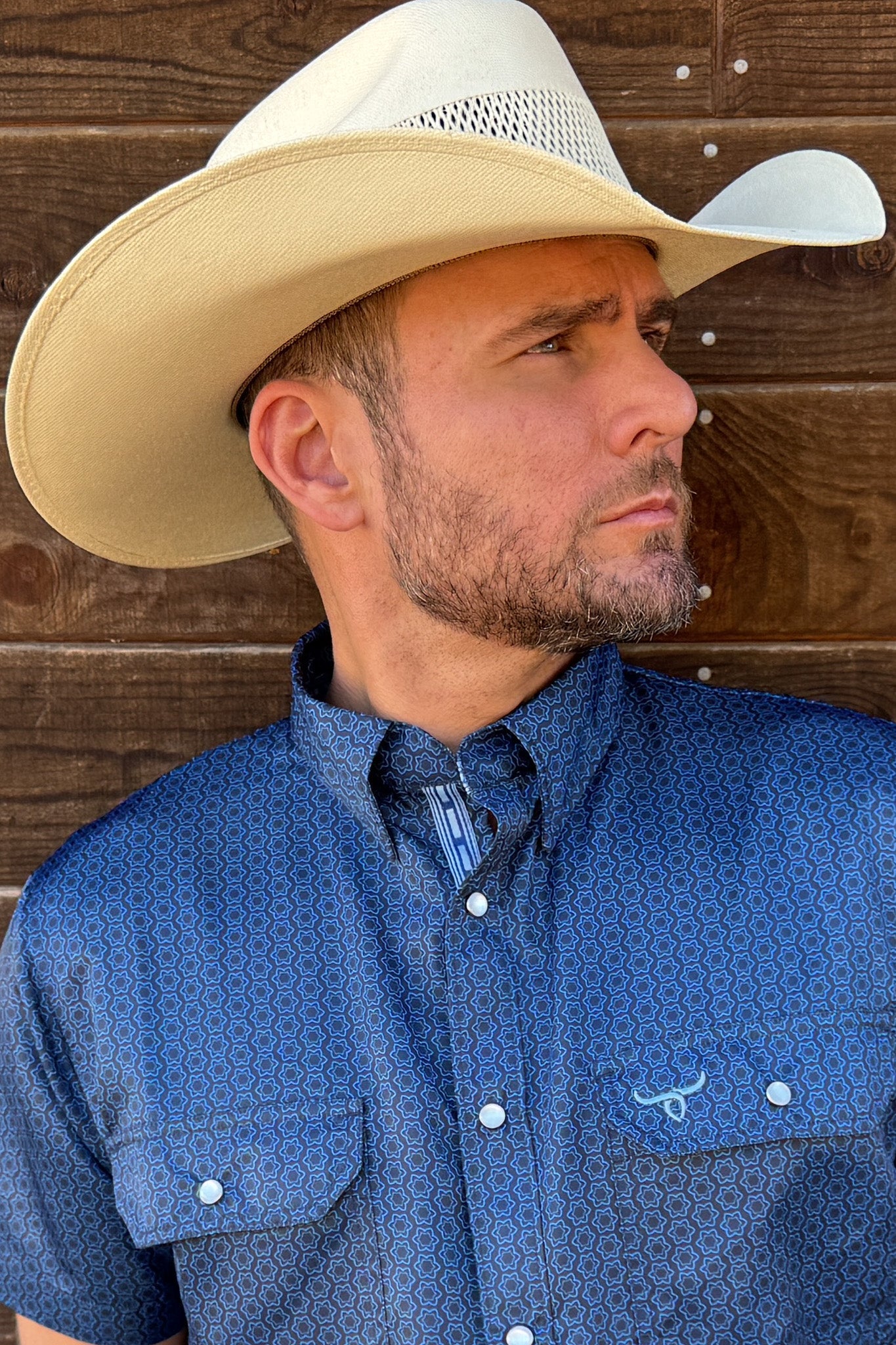 Drover Men's Western Shirt Signature Series - Performance Vent Shirt - Bodacious