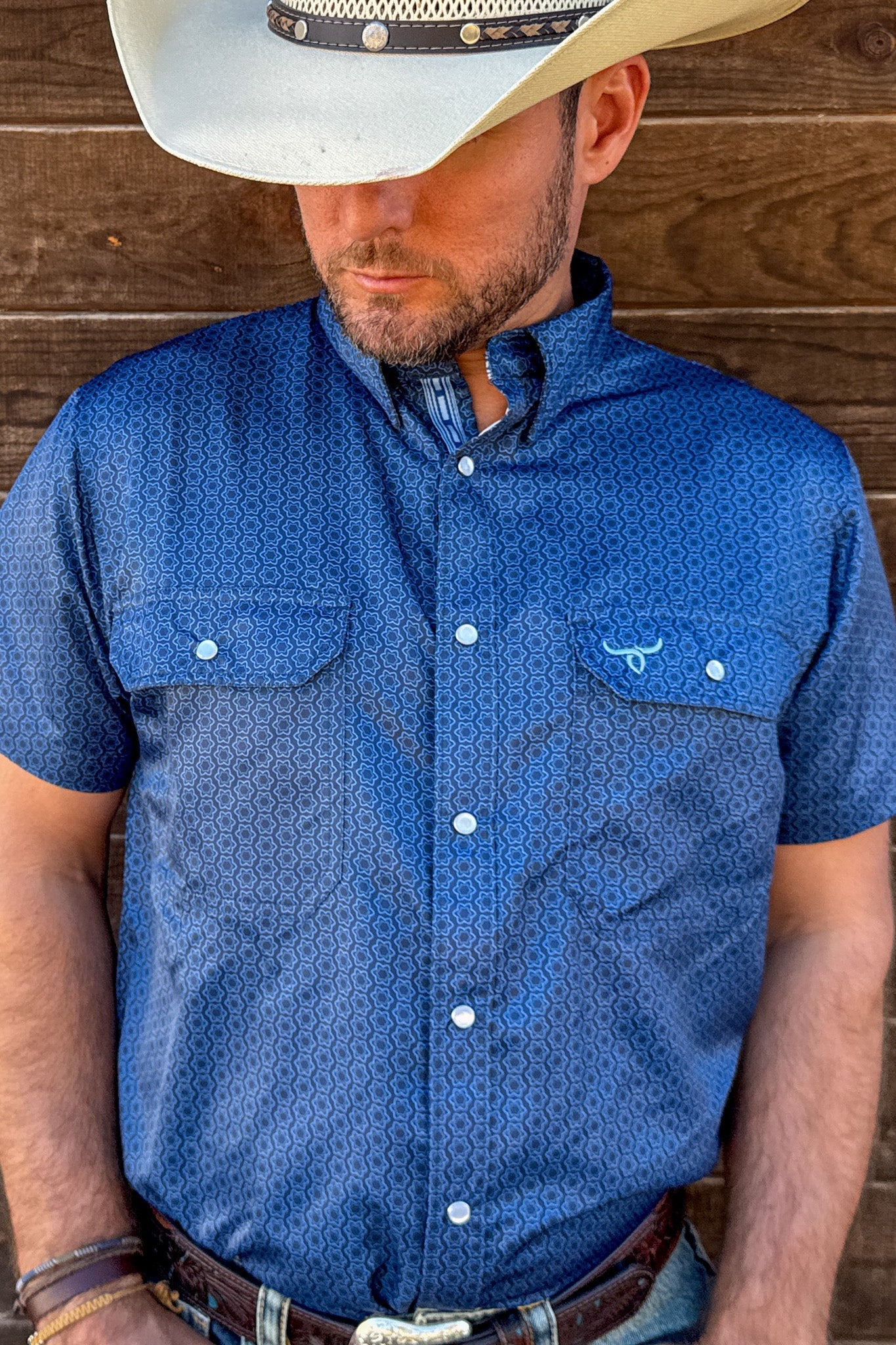 Drover Men's Western Shirt Signature Series - Performance Vent Shirt - Bodacious