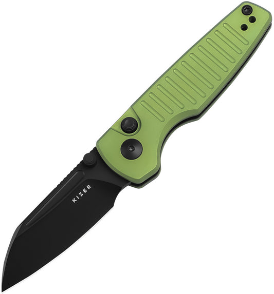 Kizer Parakeet Button Lock Folding Knife