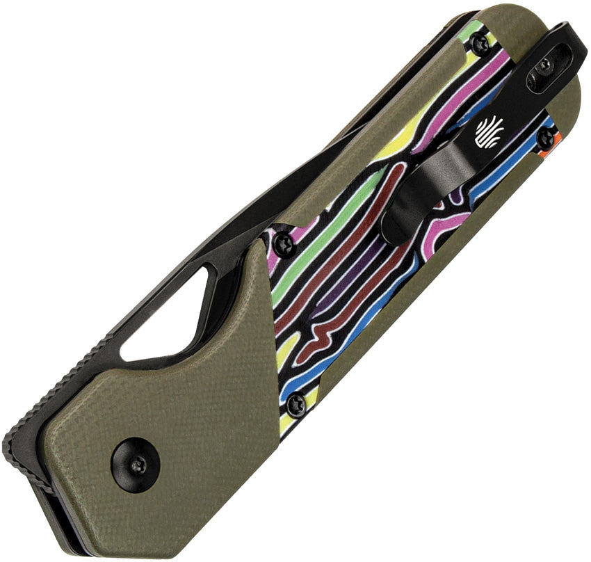 Kizer Mini Militaw Folding Knife view 2