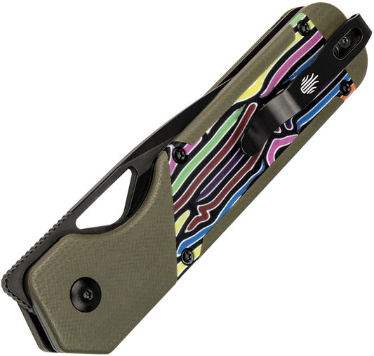 Kizer Mini Militaw Folding Knife view 2