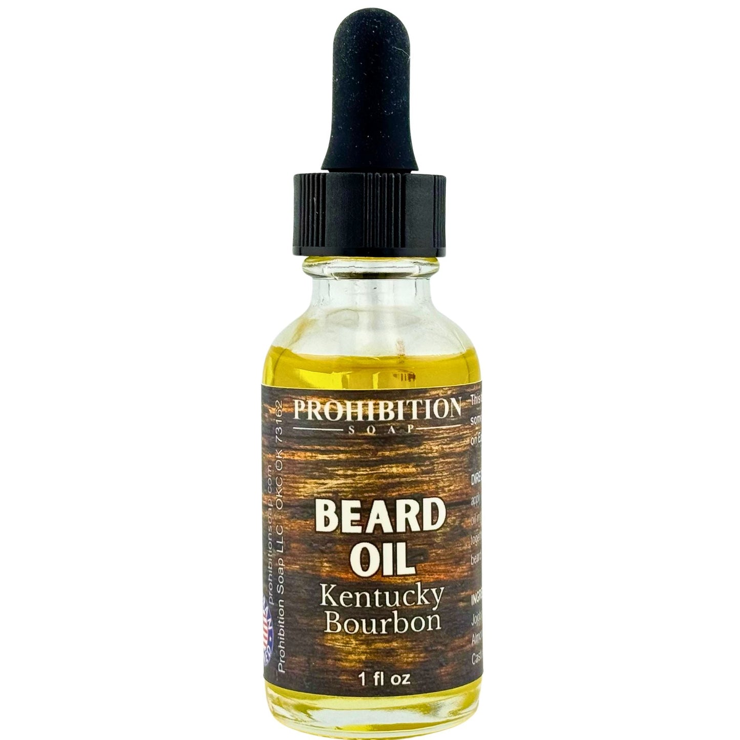 Prohibition Soap's - Kentucky Bourbon Beard Oil