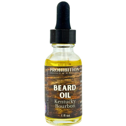 Prohibition Soap's - Kentucky Bourbon Beard Oil