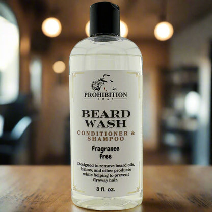 Prohibition Soap's - Fragrance Free Beard Wash
