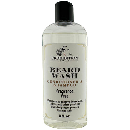 Prohibition Soap's - Fragrance Free Beard Wash
