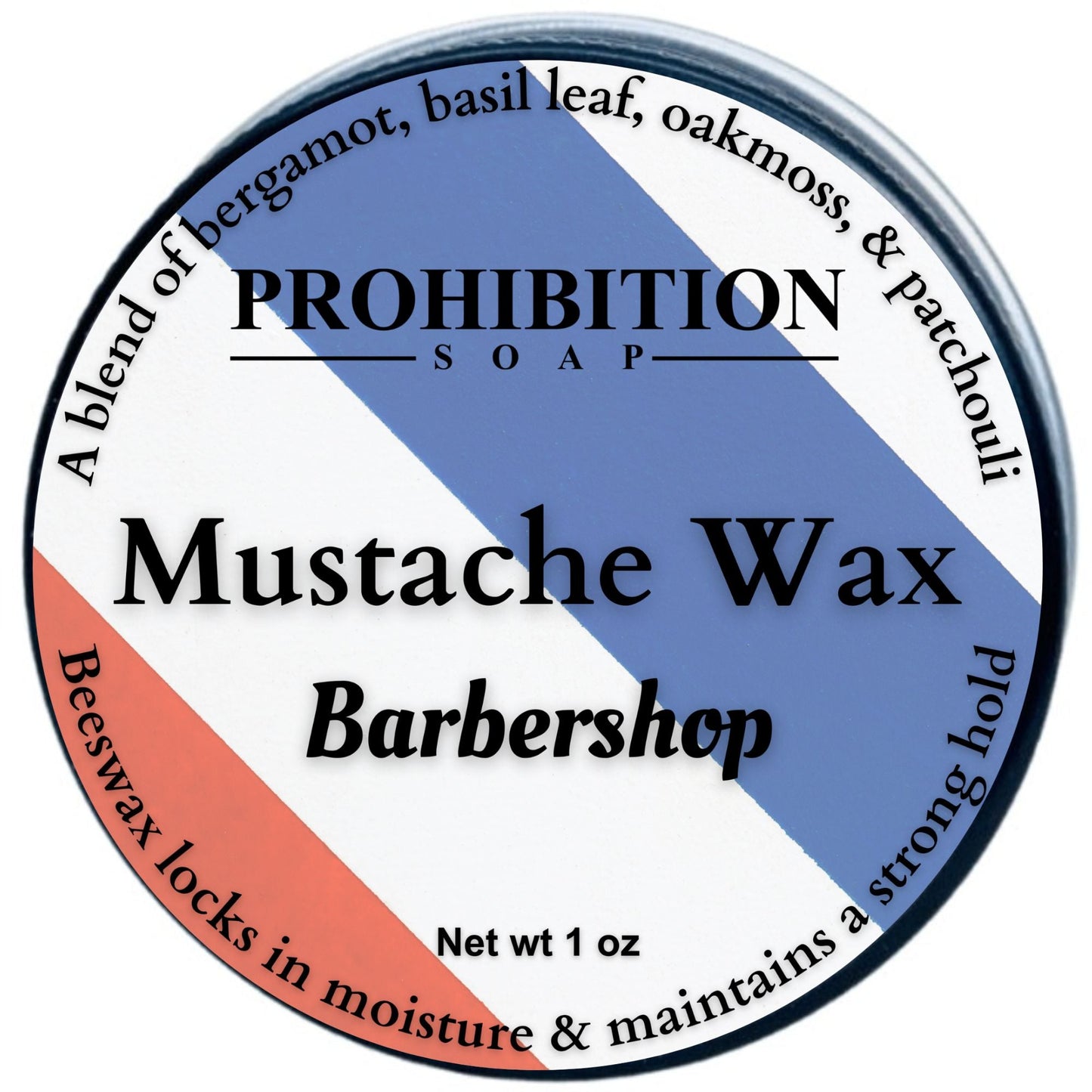 Prohibition Soap's - Barbershop Mustache Wax