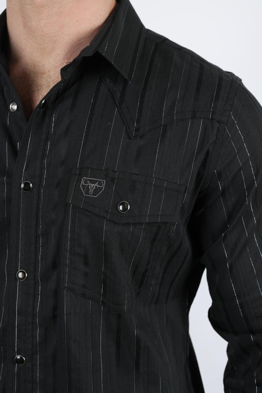 Lurex Western Long Sleeve Shirt
