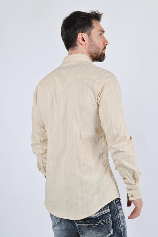 Lurex Western Long Sleeve Shirt