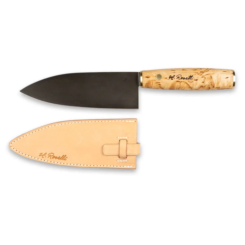 Roselli R780 Kitchen Knife Gift Set – Santoku & Allround Knife, Carbon Steel (Discontinued)