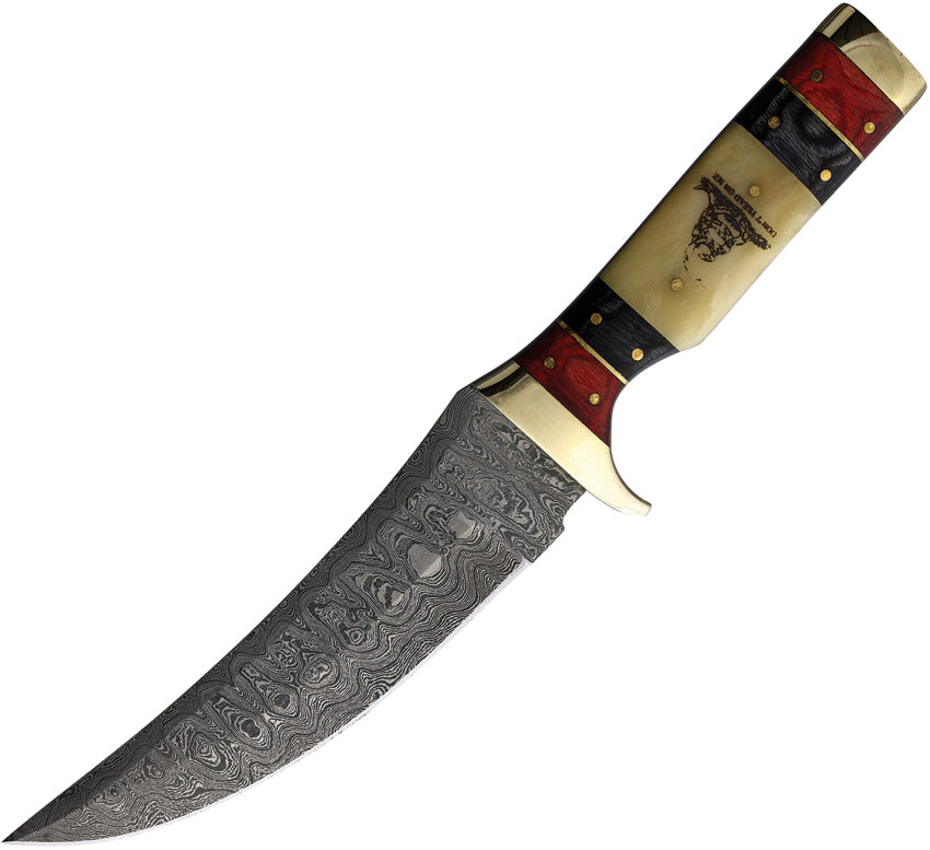 Rough Rider Damascus Skinner Knife