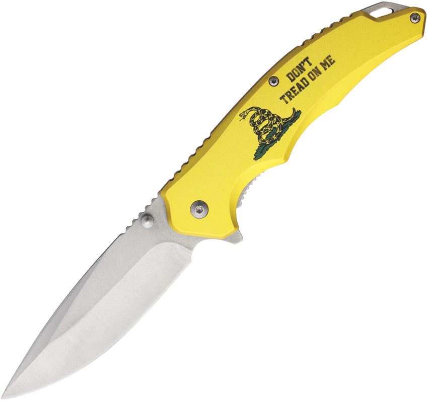Rough Rider Don't Tread On Me assisted opening linerlock pocket knife