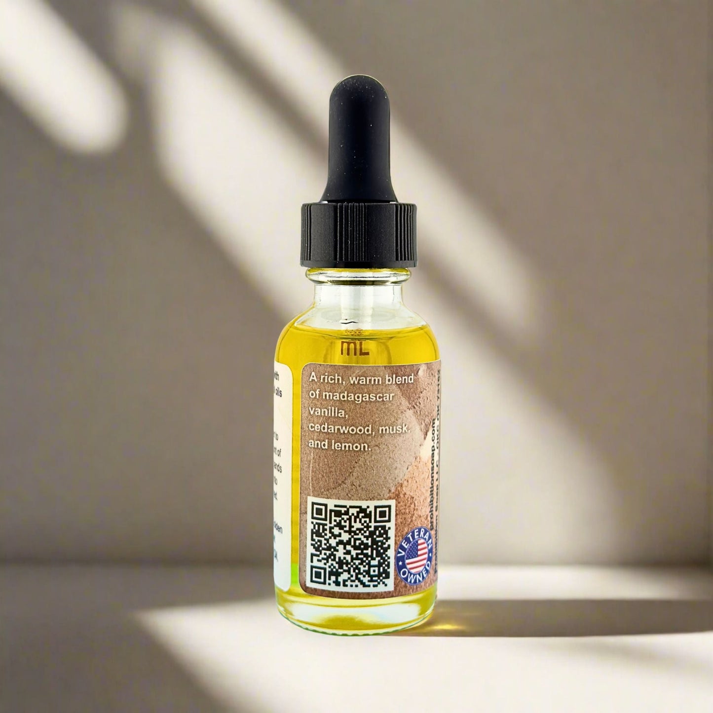Prohibition Soap's - Bourbon & Vanilla Beard Oil