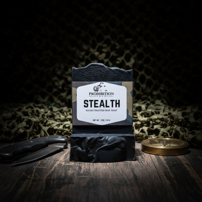 Prohibition Soap - Stealth - Handcrafted Bar Soap