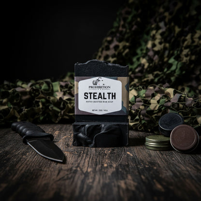 Prohibition Soap - Stealth - Handcrafted Bar Soap