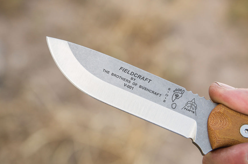 TOPS Fieldcraft BOB Hunter knife view 4