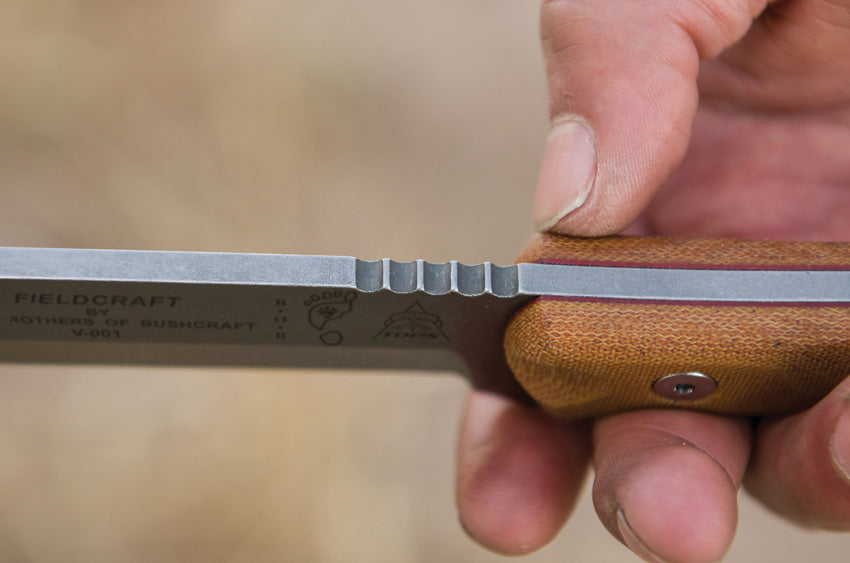 TOPS Fieldcraft BOB Hunter knife view 6
