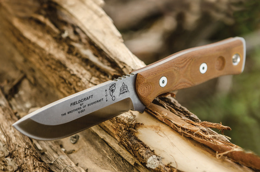 TOPS Fieldcraft BOB Hunter knife view 12