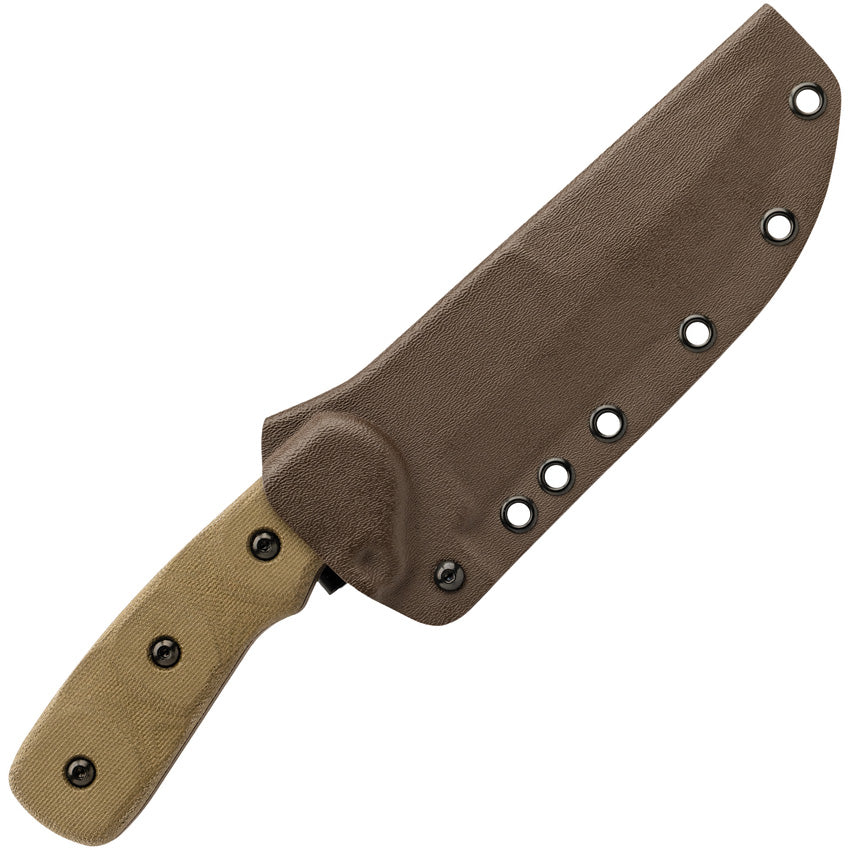 TOPS Mountain Lion Field Edition fixed blade with green micarta handle – photo 2 of 3