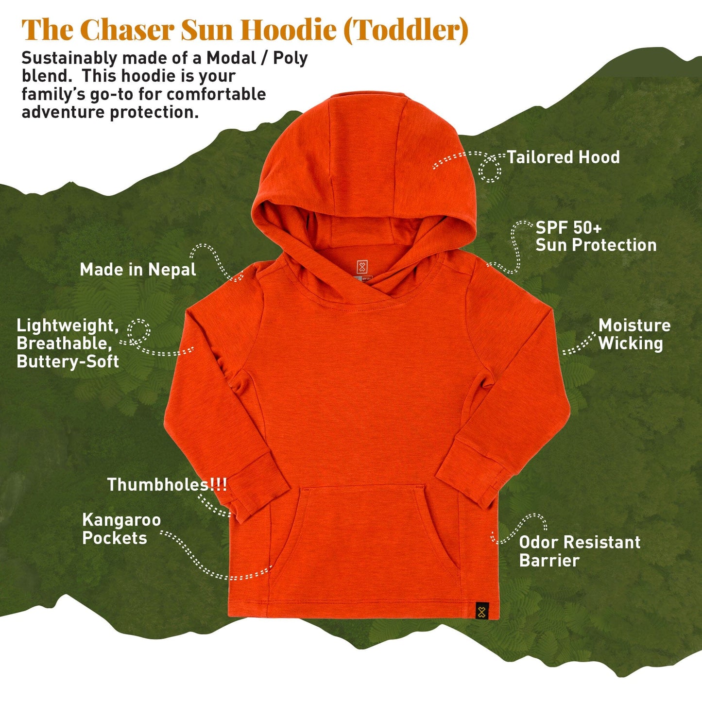 Toddler Sun Hoodie