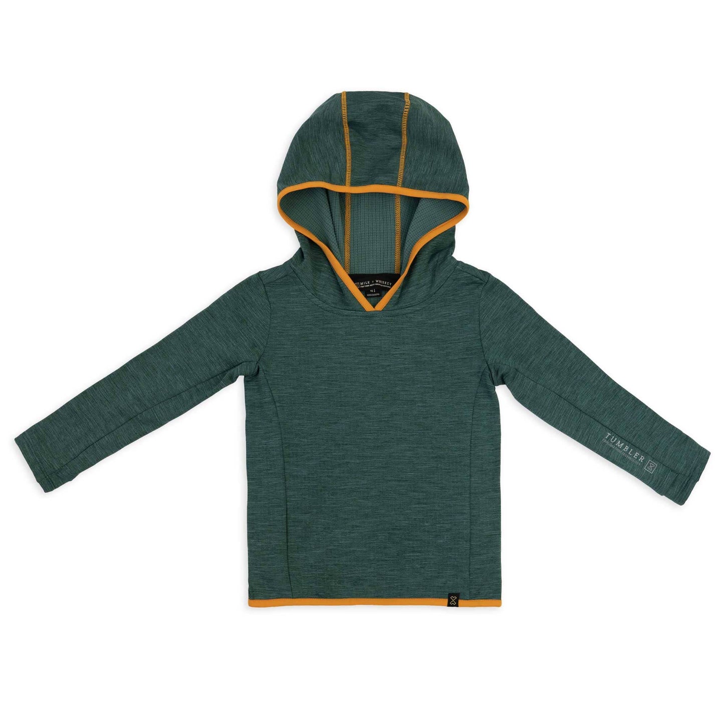 Toddler Grid Fleece Hoodie