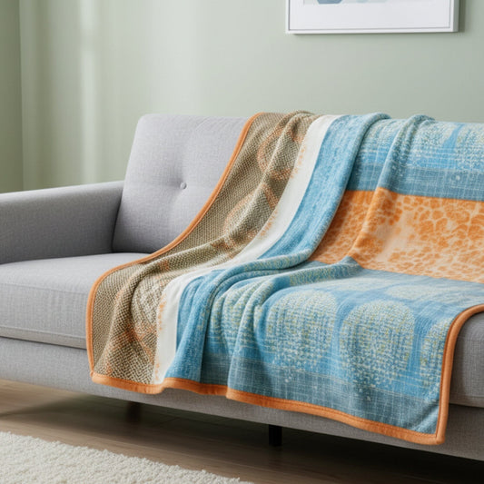 Beach Colors Throw Blanket