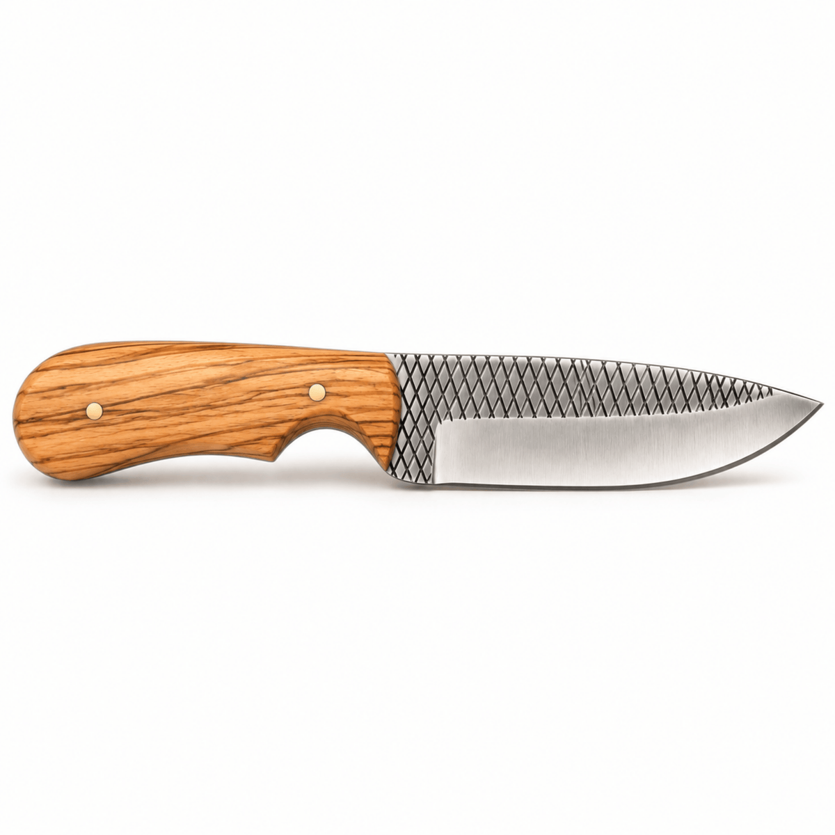 Sagebrush – Handmade Rasp Steel Cowboy Knife with Wood Handle