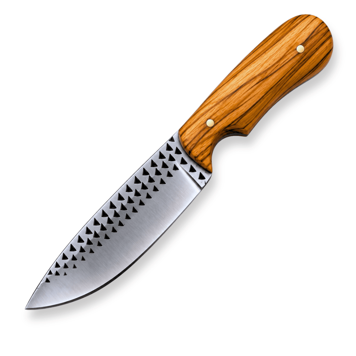 Sagebrush – Handmade Rasp Steel Cowboy Knife with Wood Handle