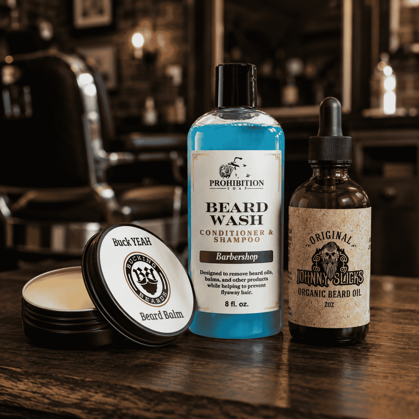 Itchy Beard and Beard Dandruff Complete Relief Kit for Men