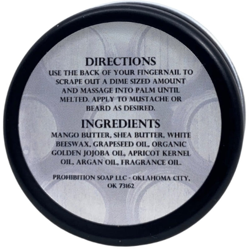 Prohibition Soap's - Barbershop Mustache Wax