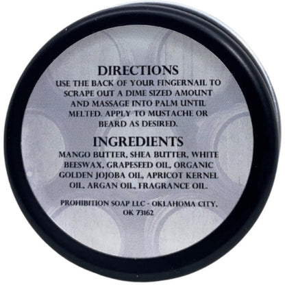 Prohibition Soap's - Birchwood Oud Mustache Wax