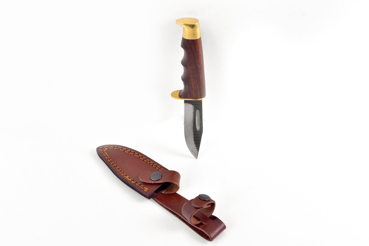 Handmade Carbon Steel Utility/Camping Knife Nomad's Companion TC-101