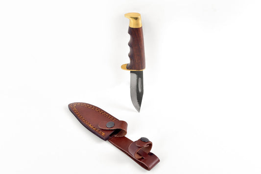 Handmade Carbon Steel Utility/Camping Knife Nomad's Companion TC-101