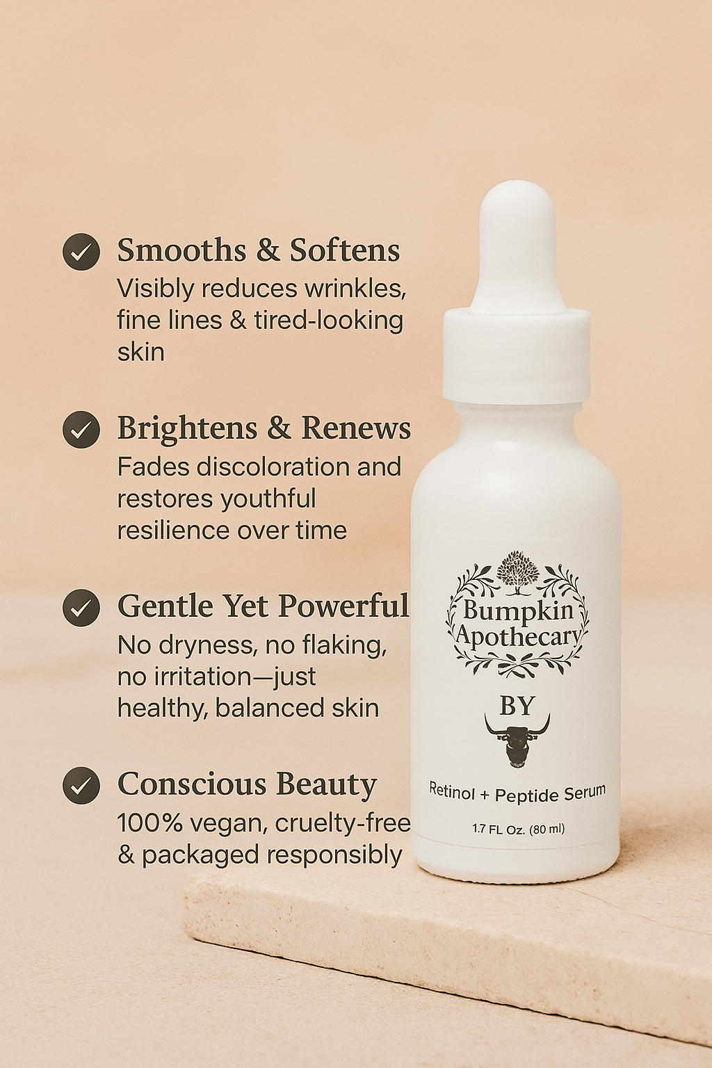 Age - Defy Retinol + Peptide Serum - Bumpkin Ranchwear