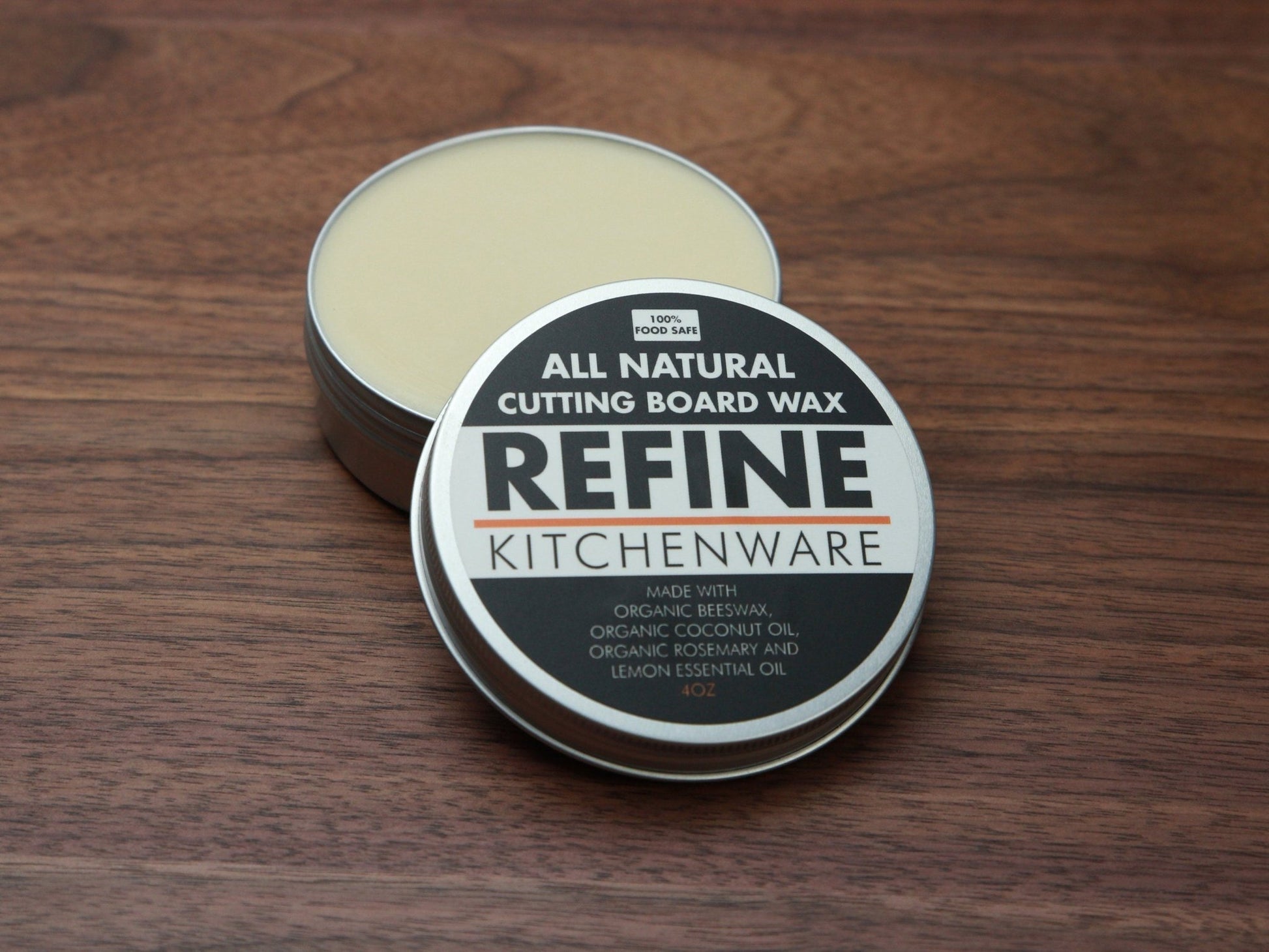 All Natural Cutting Board Wax, Handmade in the USA With Organic Coconut Oil and Organic Beeswax - Bumpkin Ranchwear