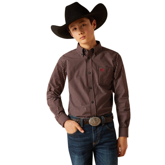 Ariat Boys Pro Series Paddy Classic Fit Western Shirt - Bumpkin Ranchwear