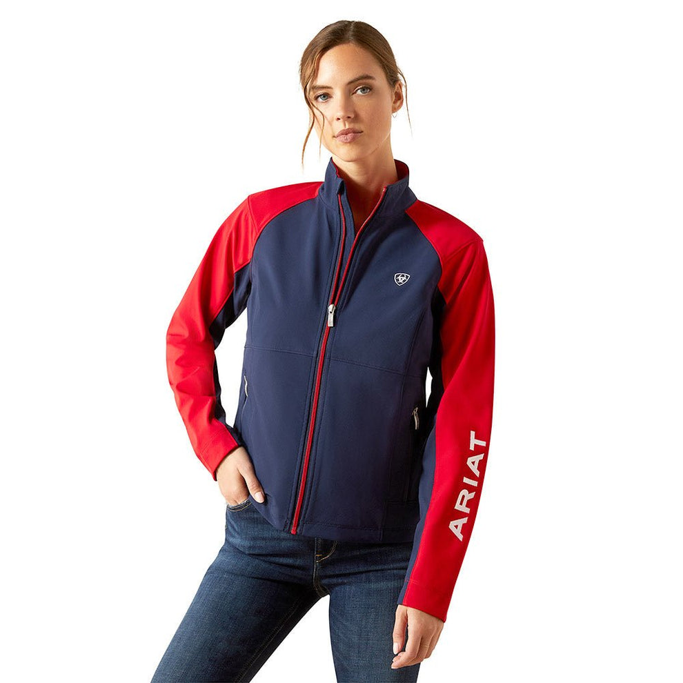 Ariat Womens Team EQ Softshell Riding Jacket – Fleece Lined, Wind & Wa ...